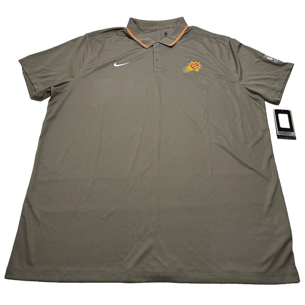 NWT Men's Nike Dri-Fit NBA Phoenix Suns Team Polo Size XXL-Tall FB6298-040